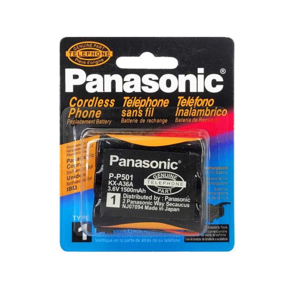 باتری شارژی تلفنی (P501) 3 6 ولت 1500 میلی آمپر Panasonic