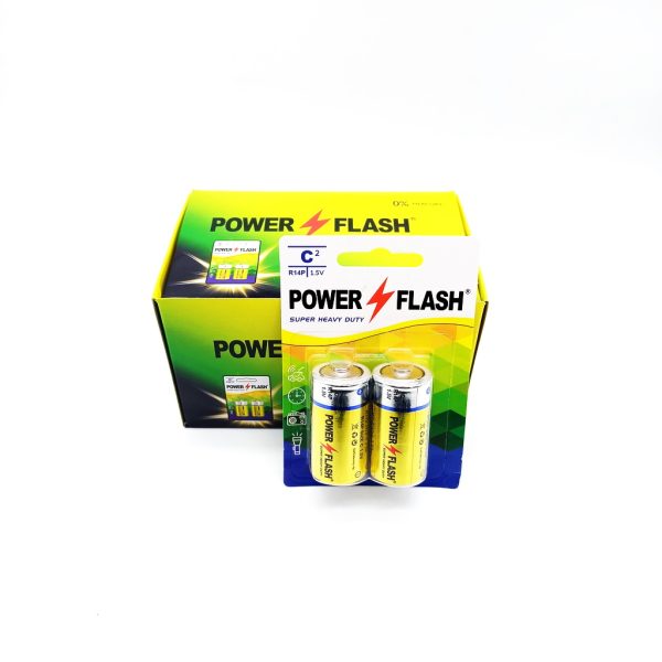 باتری ۱ ۵ ولت سایزPOWER FLASH C