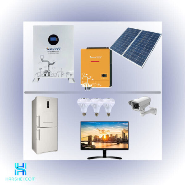 پکیج پنل خورشیدی 12000