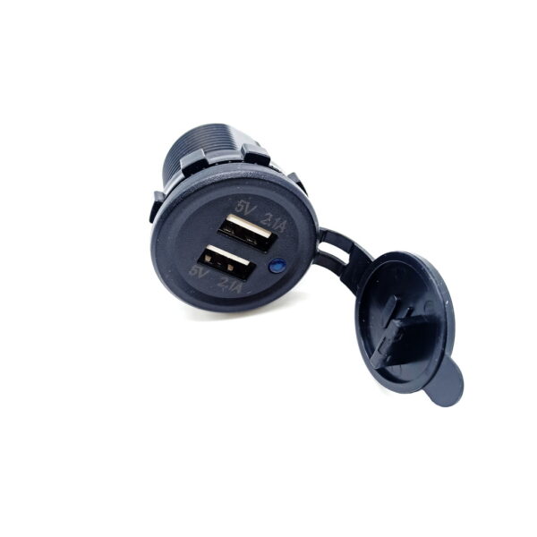 شارژر فندکی موبایل تو کار خودرویی (USB)